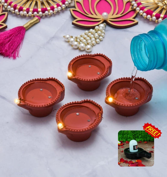 LED Light Water Sensor Diya | 🔥FLAT 50% OFF (Pack of 12)🔥